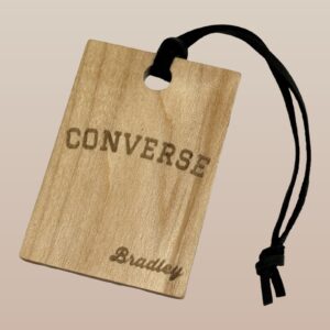 Basketball Court Bag Tag